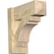 Ekena Millwork Merced Craftsman Rough Sawn Outlooker, Douglas Fir, 6"W x 14"D x 14"H OUT06X14X14MRC04RDF - alternate 1